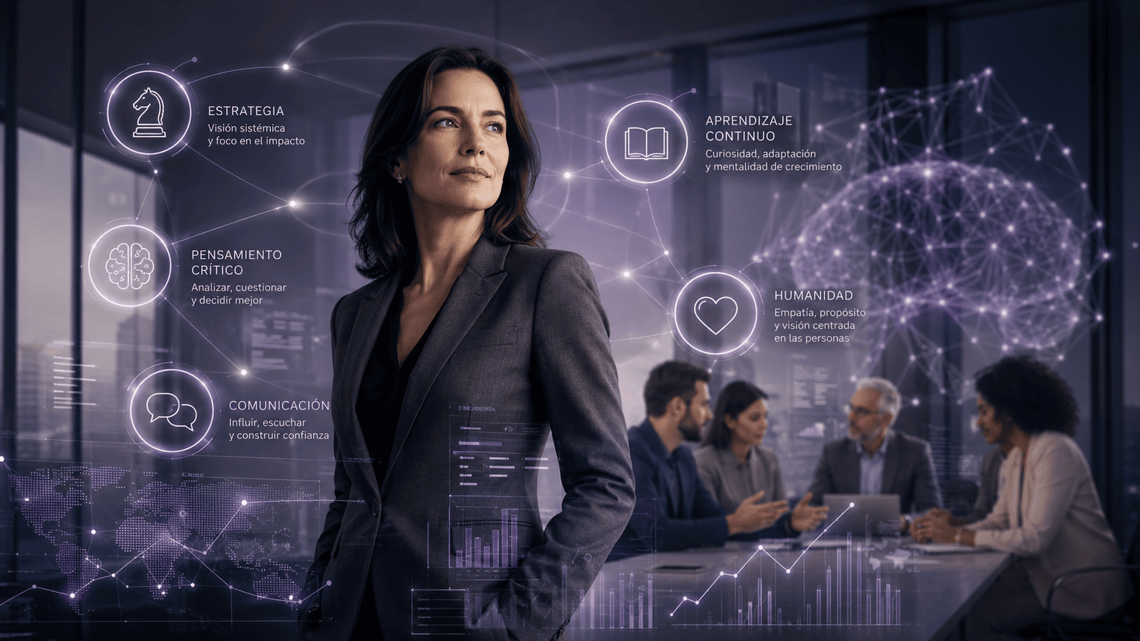 Liderazgo en la era de la inteligencia artificial: 5 capacidades indispensables